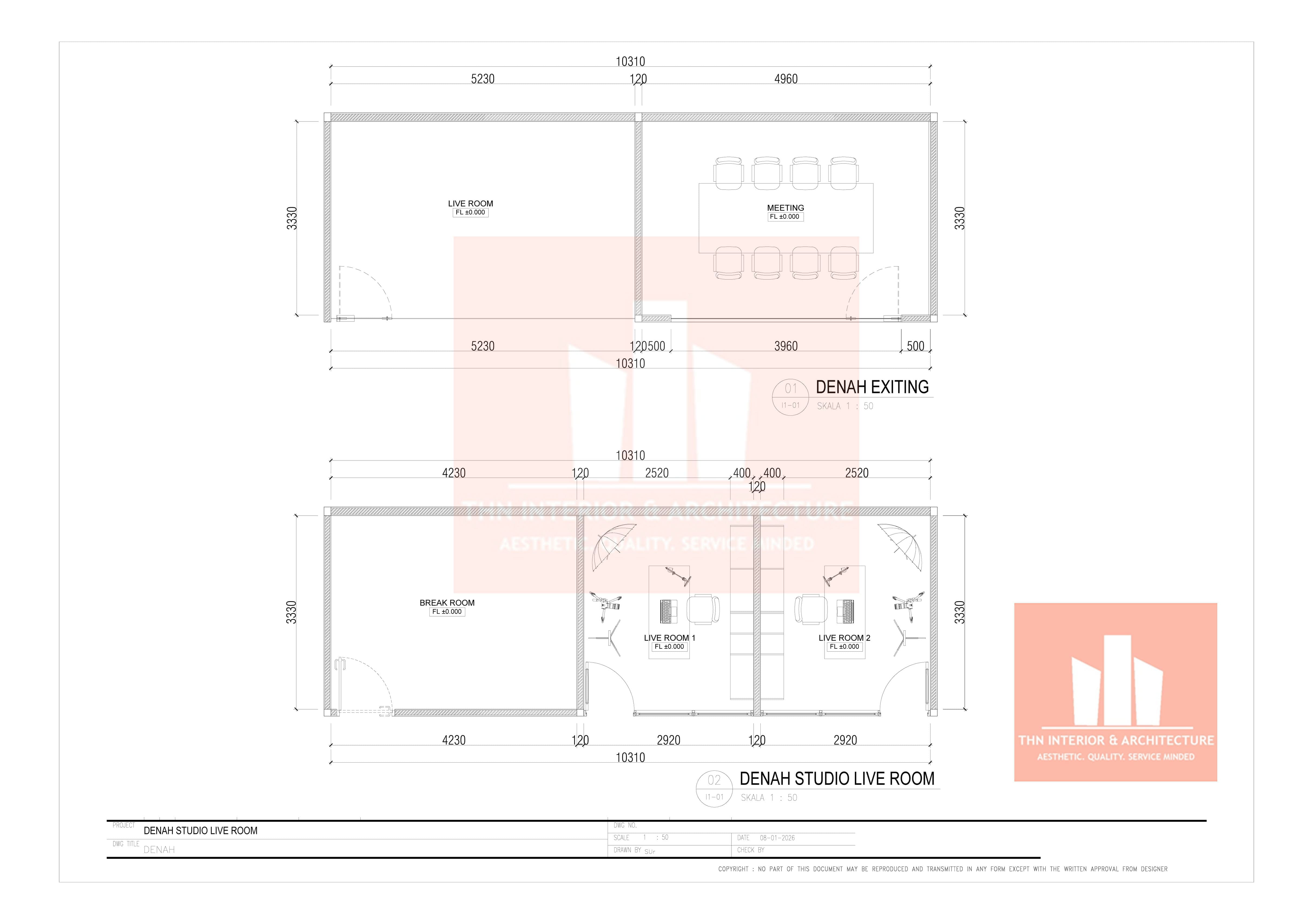 Office Fitout / Renovation @ Ciputra World 2, Satrio - Kuningan, Jakarta Selatan