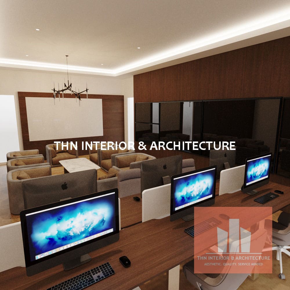 Office Fitout / Renovation @ Lounge & Media Center, Cikoko, Jakarta Selatan